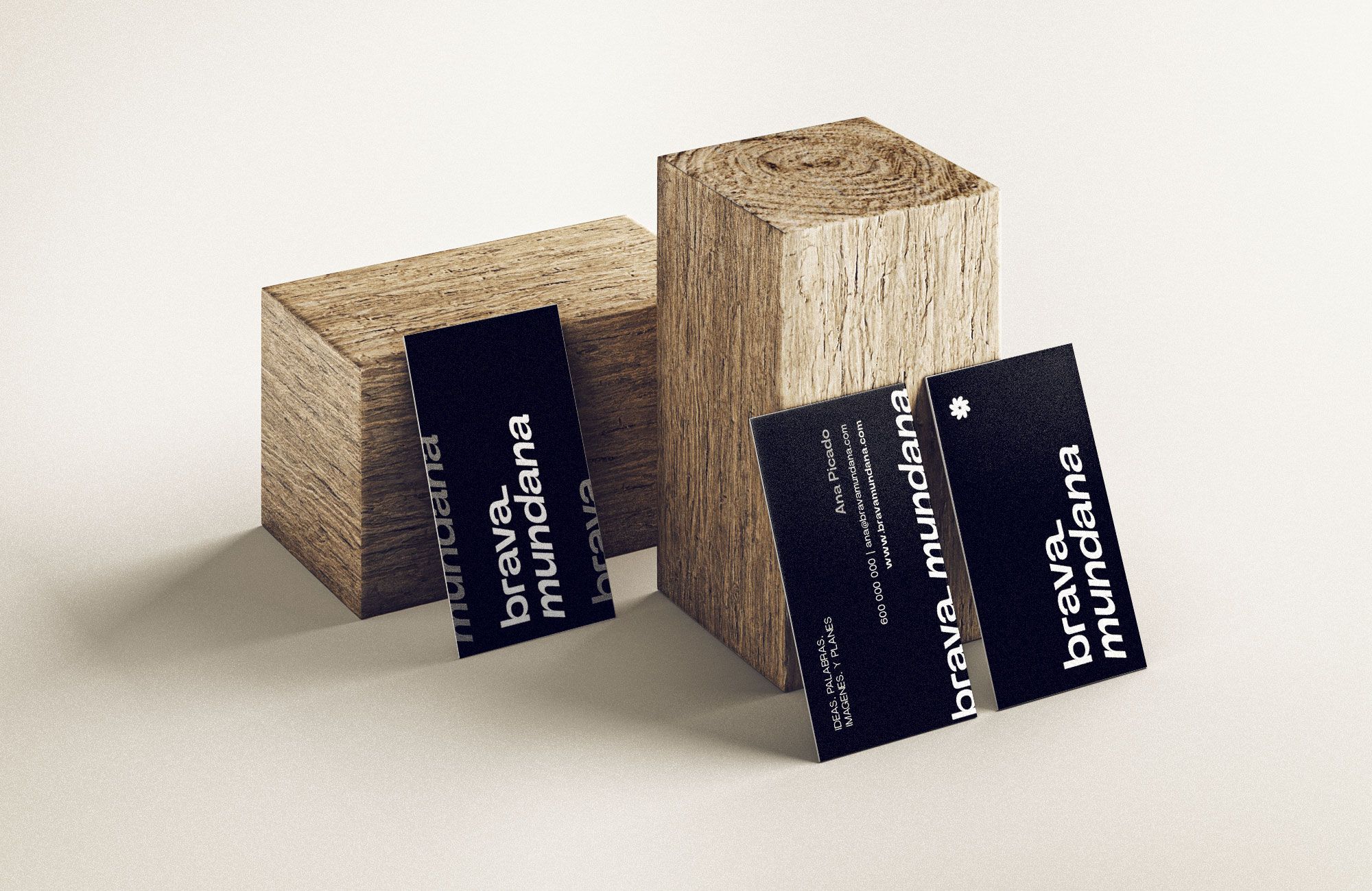 Tarjetas brava mundana, diseño activista.